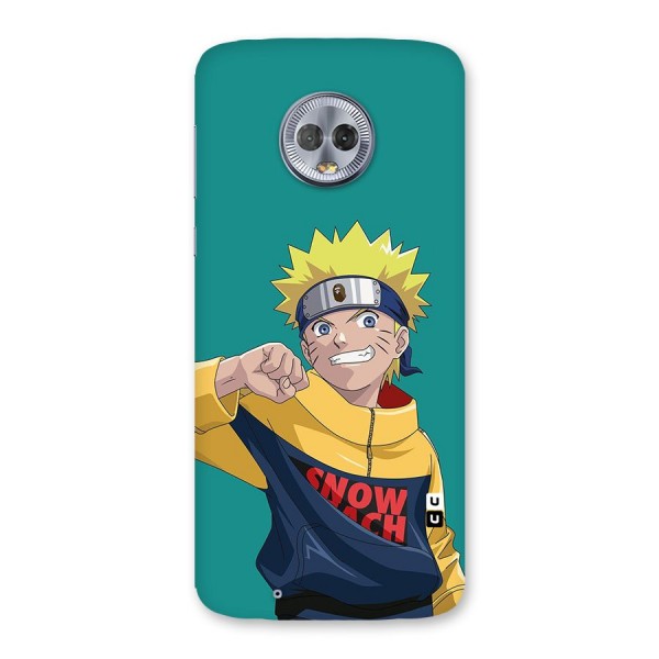 Naruto Snow Beach Art Back Case for Moto G6