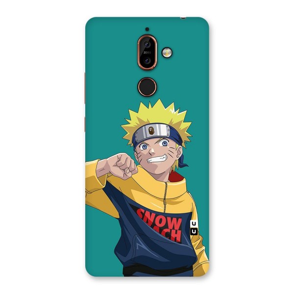 Naruto Snow Beach Art Back Case for Nokia 7 Plus