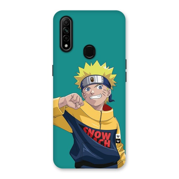 Naruto Snow Beach Art Back Case for Oppo A31