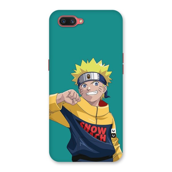 Naruto Snow Beach Art Back Case for Oppo A3s