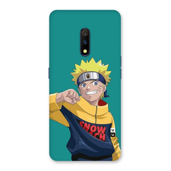 Naruto Snow Beach Art Back Case for Realme X