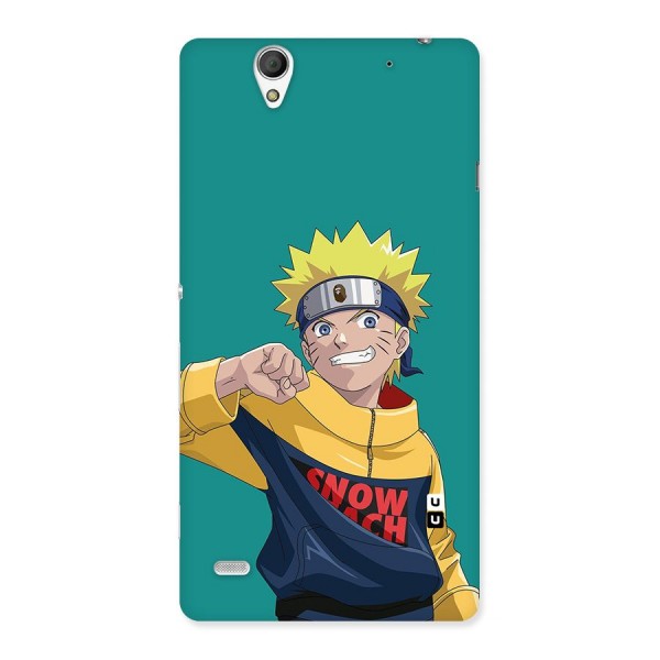 Naruto Snow Beach Art Back Case for Sony Xperia C4