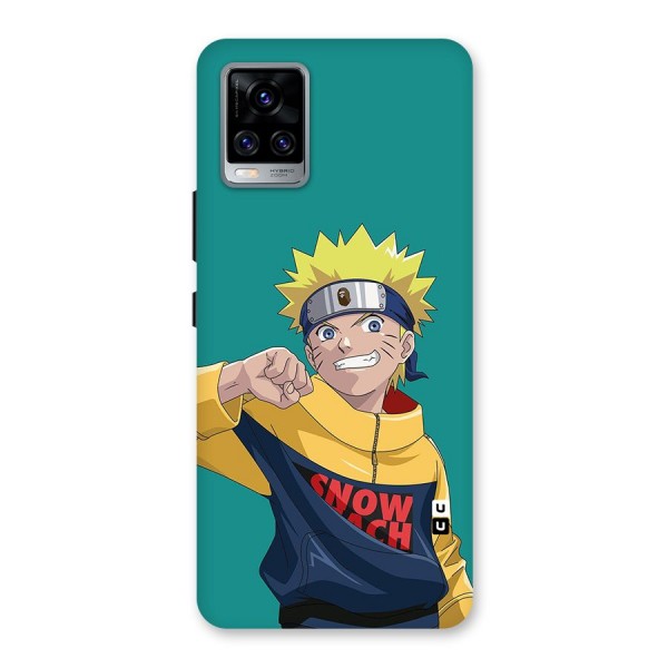 Naruto Snow Beach Art Back Case for Vivo V20 Pro