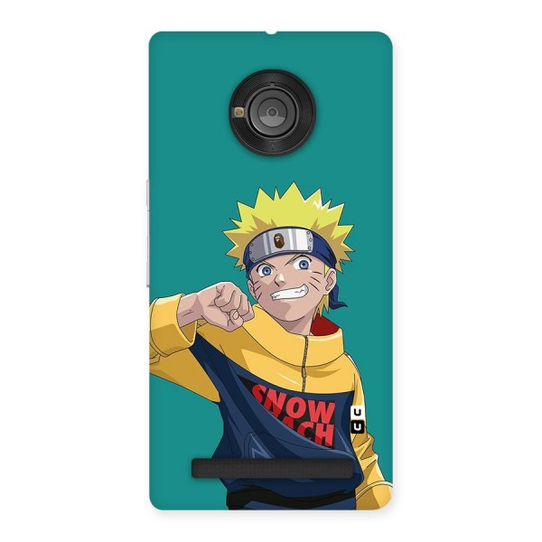 Naruto Snow Beach Art Back Case for Yu Yuphoria