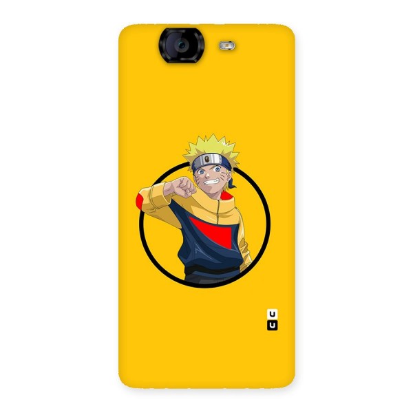 Naruto Sports Art Back Case for Canvas Knight A350