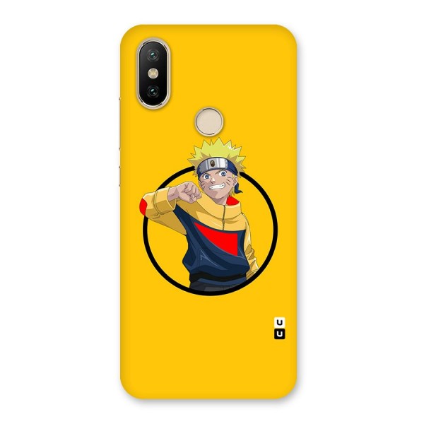 Naruto Sports Art Back Case for Mi A2