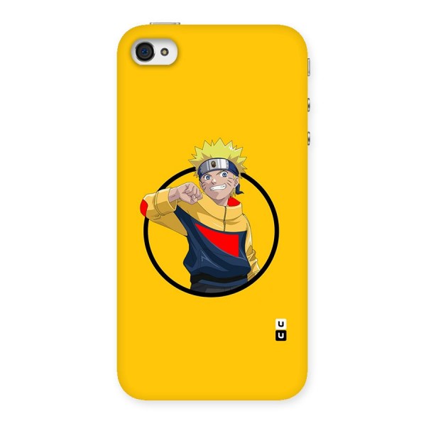 Naruto Sports Art Back Case for iPhone 4 4s