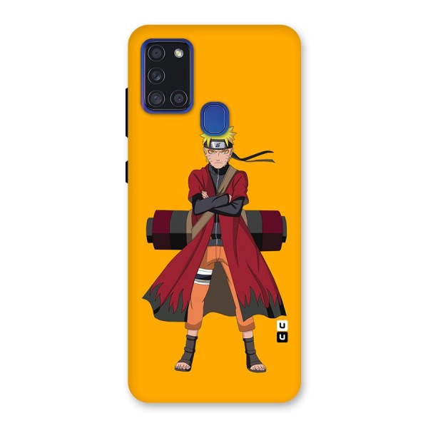 Naruto Uzumaki Art Back Case for Galaxy A21s