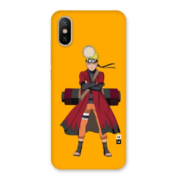 Naruto Uzumaki Art Back Case for Mi A2