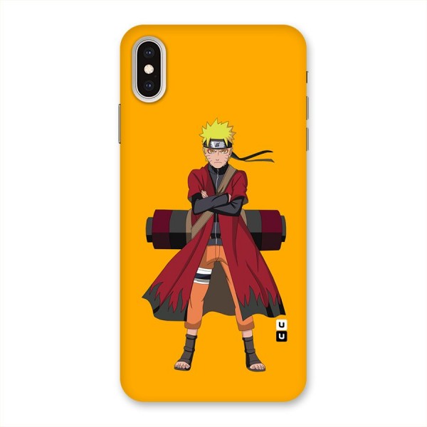 Naruto Uzumaki Art Back Case for iPhone XS Max