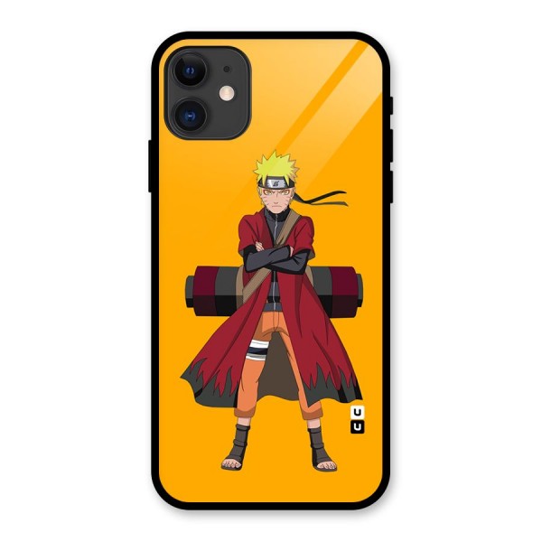 Naruto Uzumaki Art Glass Back Case for iPhone 11