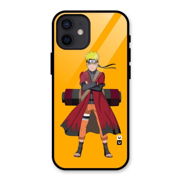 Naruto Uzumaki Art Glass Back Case for iPhone 12