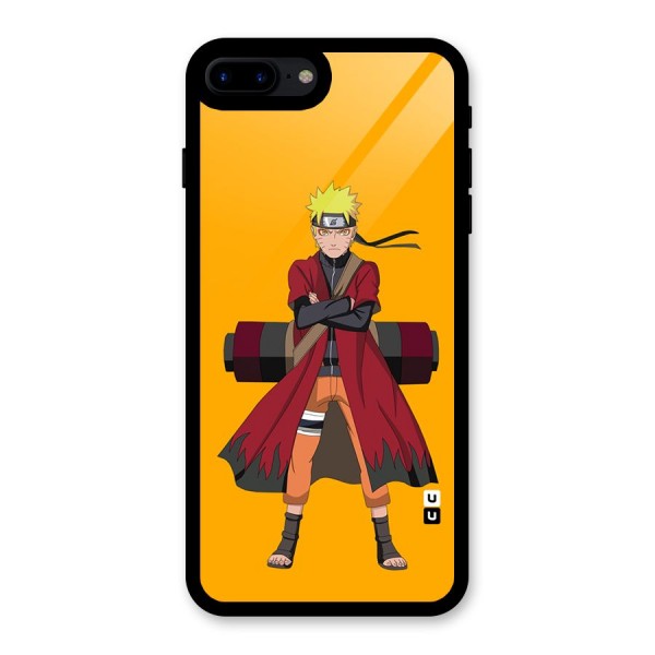 Naruto Uzumaki Art Glass Back Case for iPhone 7 Plus