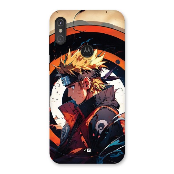 Naruto Uzumaki Combat Back Case for Motorola One Power