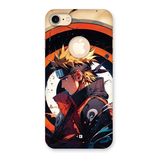 Naruto Uzumaki Combat Back Case for iPhone 8 Logo Cut