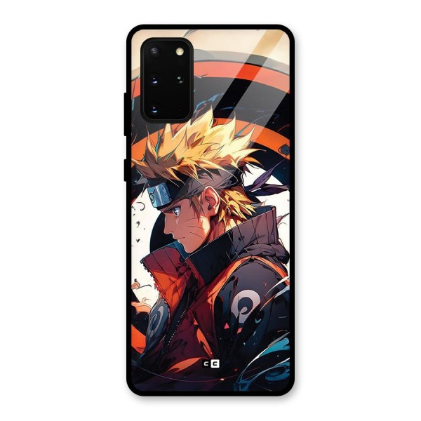 Naruto Uzumaki Combat Glass Back Case for Galaxy S20 Plus