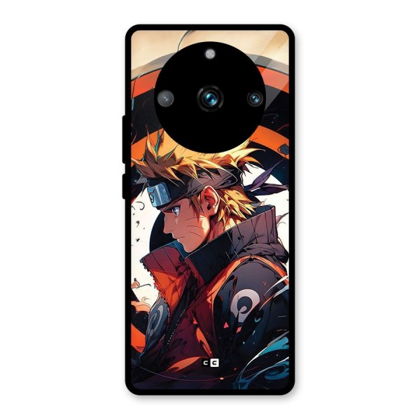 Naruto Uzumaki Combat Glass Back Case for Realme 11 Pro