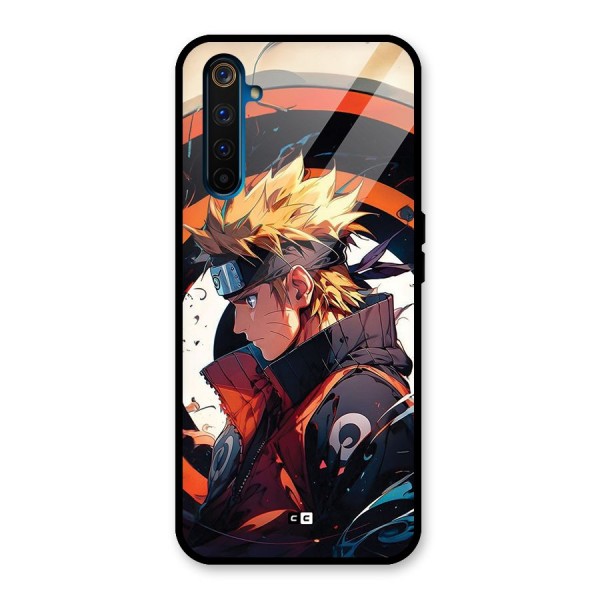 Naruto Uzumaki Combat Glass Back Case for Realme 6 Pro