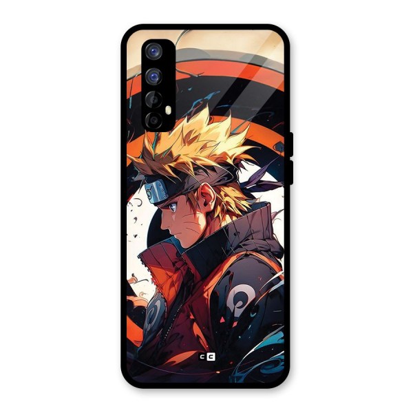 Naruto Uzumaki Combat Glass Back Case for Realme 7