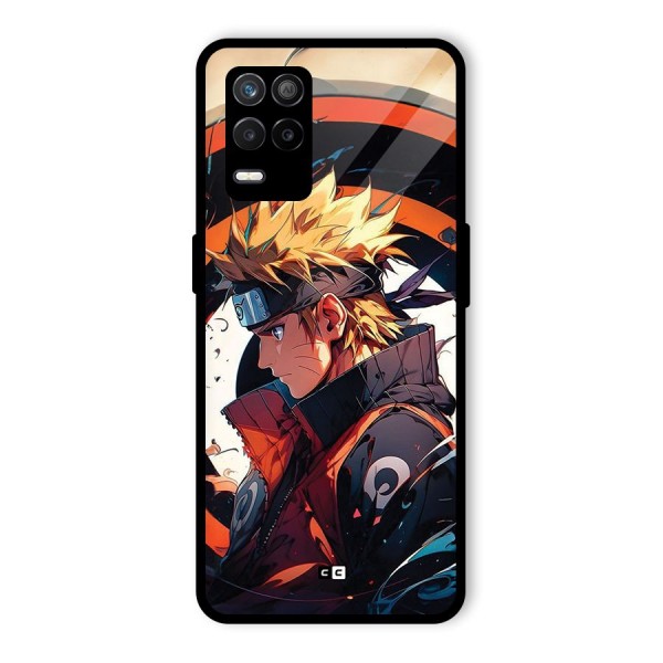 Naruto Uzumaki Combat Glass Back Case for Realme 9 5G