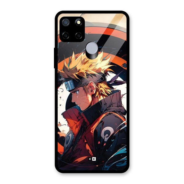 Naruto Uzumaki Combat Glass Back Case for Realme C12