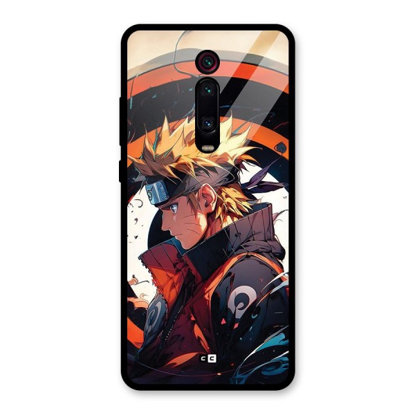 Naruto Uzumaki Combat Glass Back Case for Redmi K20