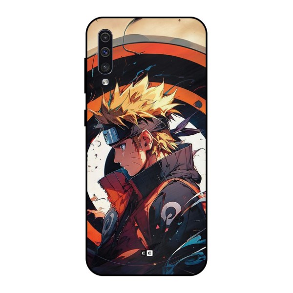 Naruto Uzumaki Combat Metal Back Case for Galaxy A50s