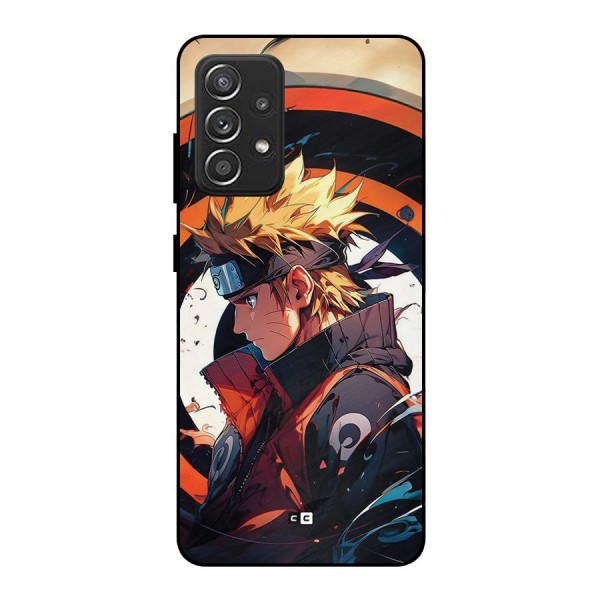 Naruto Uzumaki Combat Metal Back Case for Galaxy A52