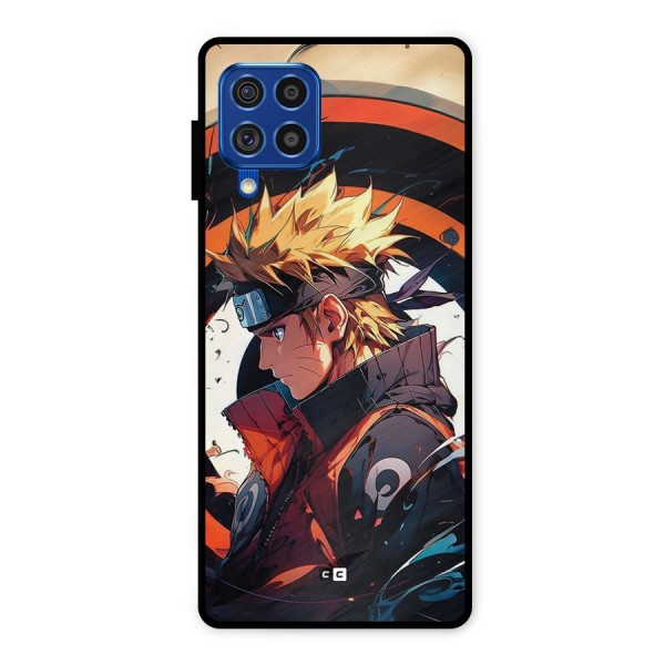 Naruto Uzumaki Combat Metal Back Case for Galaxy F62