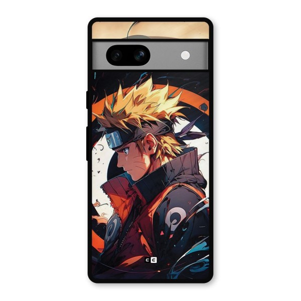 Naruto Uzumaki Combat Metal Back Case for Google Pixel 7a