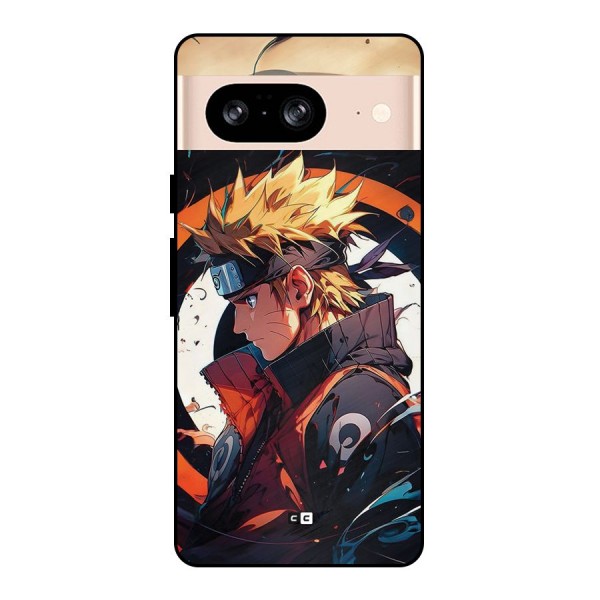 Naruto Uzumaki Combat Metal Back Case for Google Pixel 8