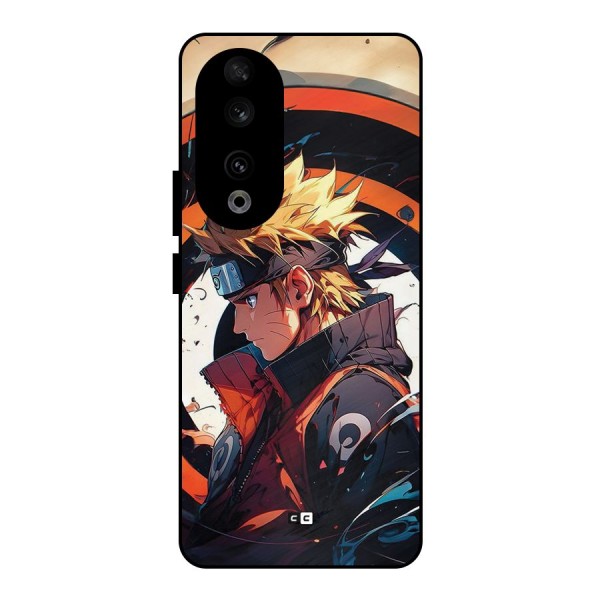 Naruto Uzumaki Combat Metal Back Case for Honor 90