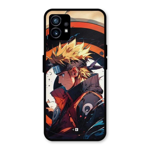 Naruto Uzumaki Combat Metal Back Case for Nothing Phone 1