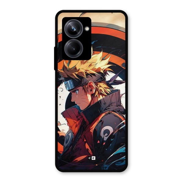 Naruto Uzumaki Combat Metal Back Case for Realme 10 Pro