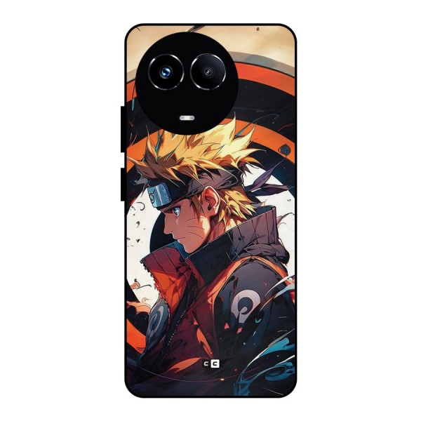 Naruto Uzumaki Combat Metal Back Case for Realme 11 5G