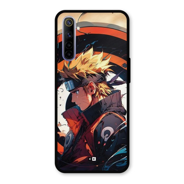 Naruto Uzumaki Combat Metal Back Case for Realme 6