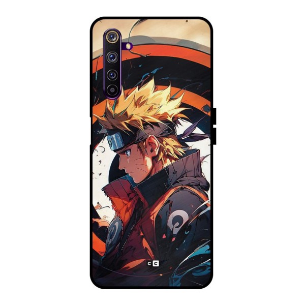 Naruto Uzumaki Combat Metal Back Case for Realme 6 Pro