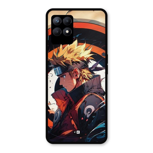 Naruto Uzumaki Combat Metal Back Case for Realme 8i