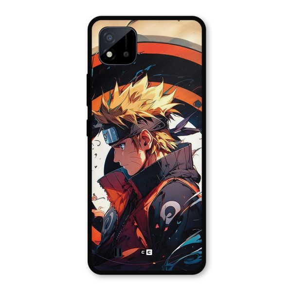 Naruto Uzumaki Combat Metal Back Case for Realme C11 2021