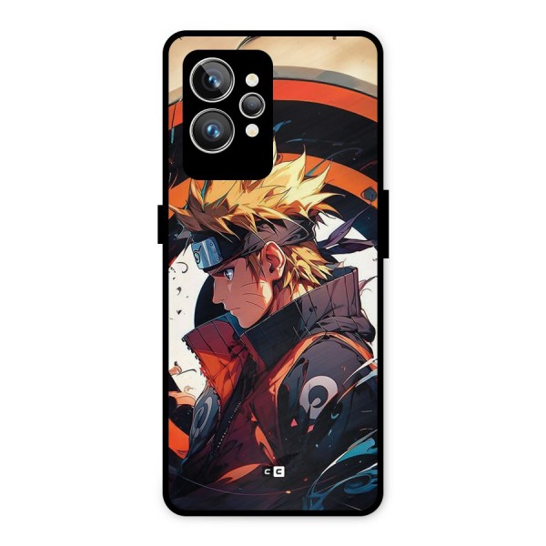 Naruto Uzumaki Combat Metal Back Case for Realme GT2 Pro