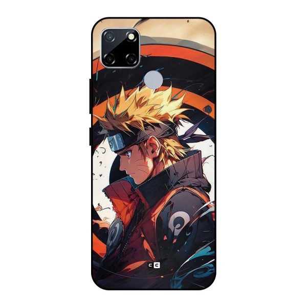 Naruto Uzumaki Combat Metal Back Case for Realme Narzo 20