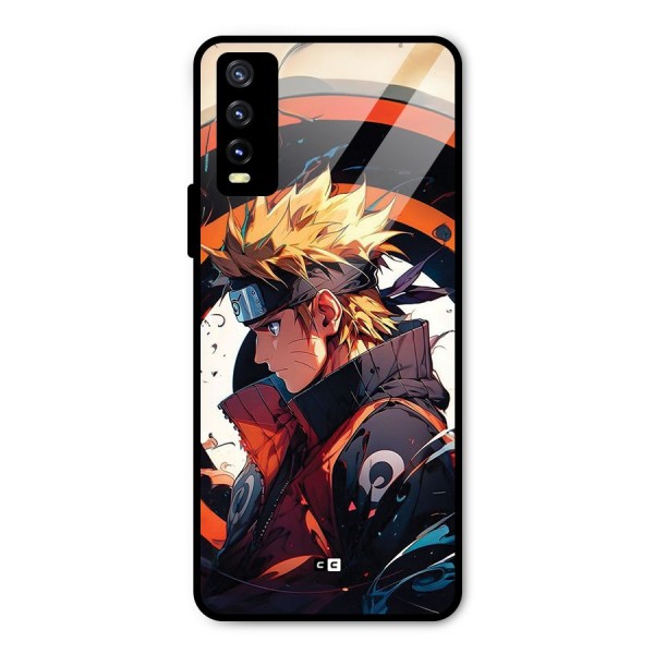 Naruto Uzumaki Combat Metal Back Case for Vivo Y20