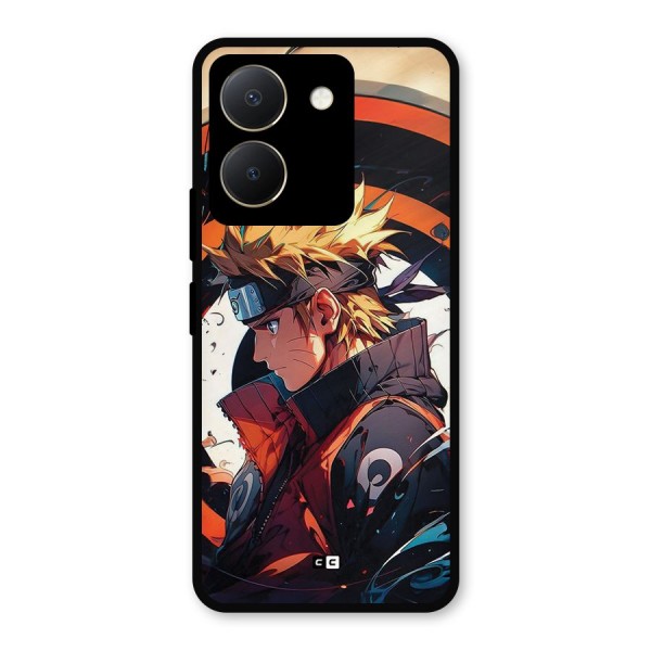 Naruto Uzumaki Combat Metal Back Case for Vivo Y36