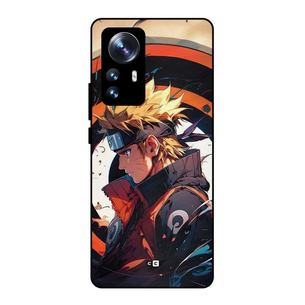 Naruto Uzumaki Combat Metal Back Case for Xiaomi 12 Pro