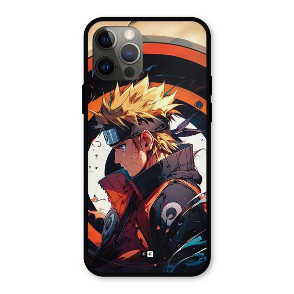 Naruto Uzumaki Combat Metal Back Case for iPhone 12 Pro