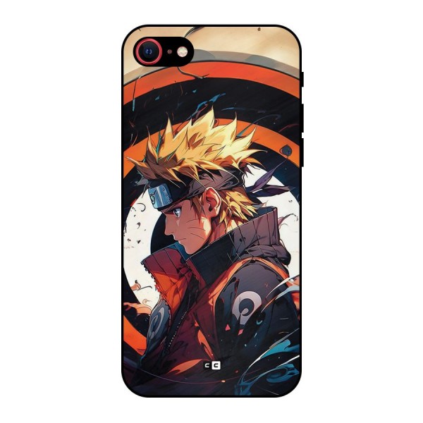 Naruto Uzumaki Combat Metal Back Case for iPhone 7