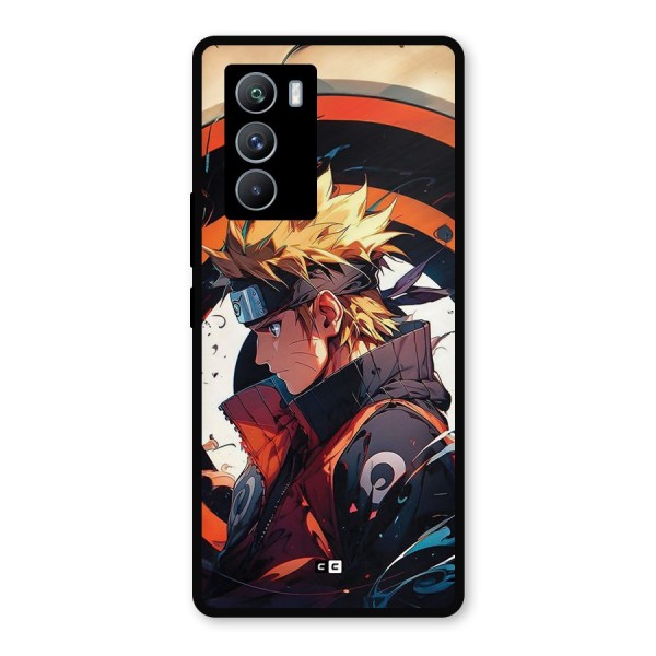 Naruto Uzumaki Combat Metal Back Case for iQOO 9 SE