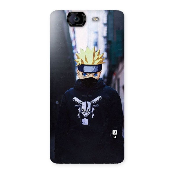 Naruto Uzumaki Cool Anime Back Case for Canvas Knight A350