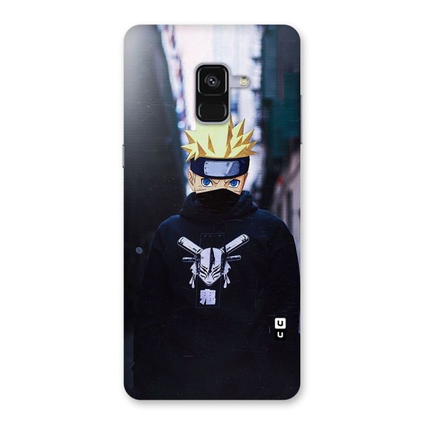 Naruto Uzumaki Cool Anime Back Case for Galaxy A8 Plus