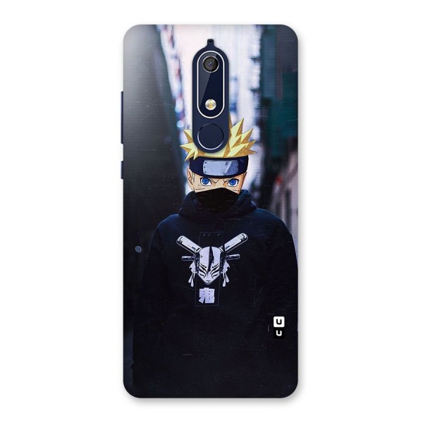 Naruto Uzumaki Cool Anime Back Case for Nokia 5.1